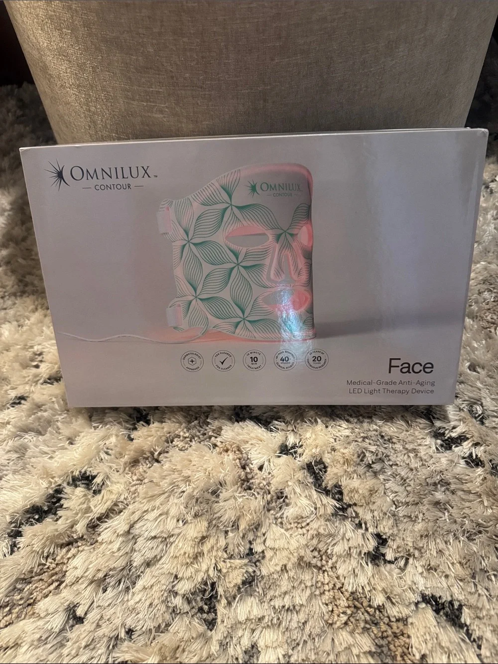 Omnilux Contour Face LED Light Therapy Mask